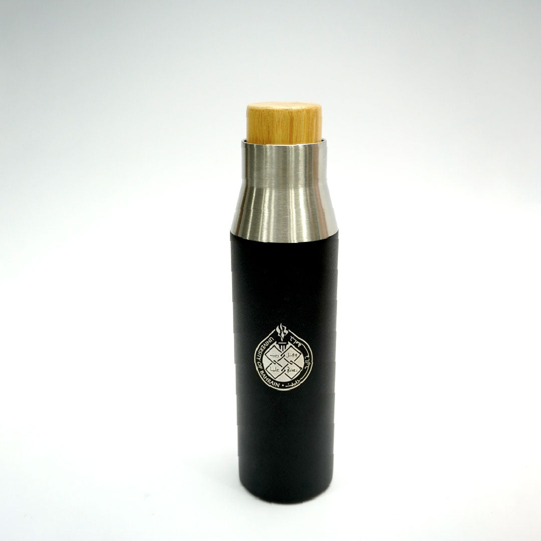 QUENCH - VACUUM BOTTLE WITH BAMBOO LID