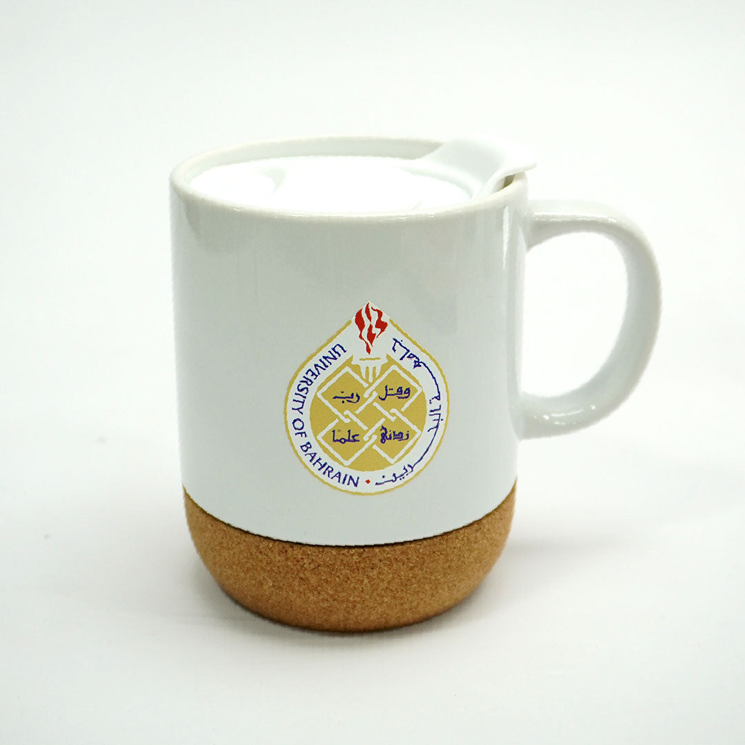 FYSIS-CERAMIC MUG WITH CORK BOTTOM